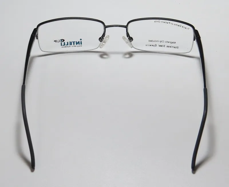 Elite Eyewear Intelli Clip 727 matte black Eyeglasses Matte Black 52mm Unisex 5