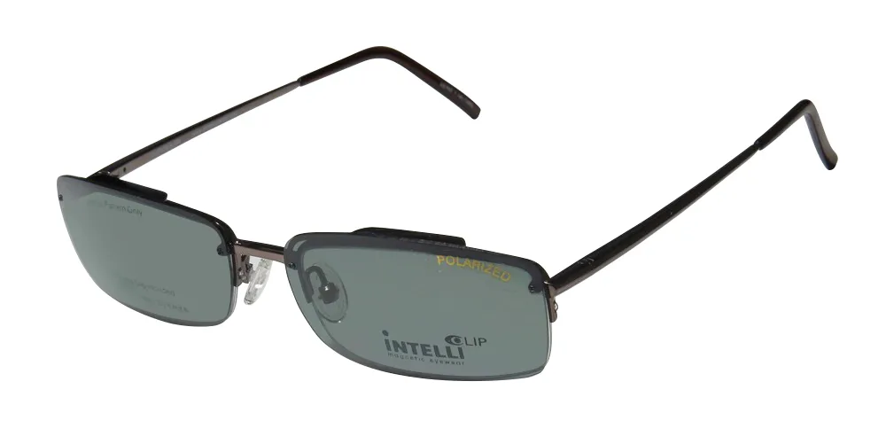 Elite Eyewear Intelli Clip 727 olive Eyeglasses Olive 52mm Unisex