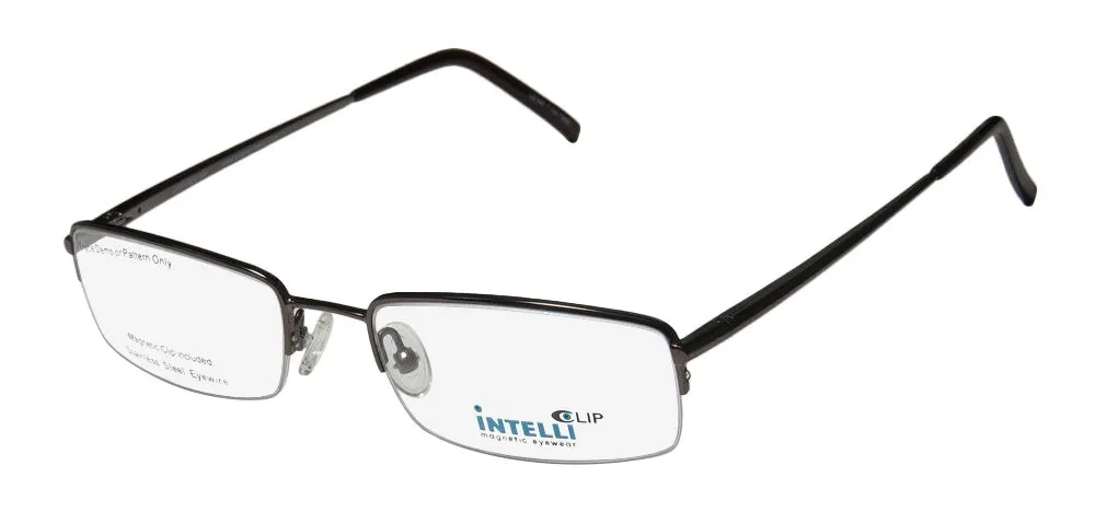 Elite Eyewear Intelli Clip 727 olive Eyeglasses Olive 52mm Unisex 9