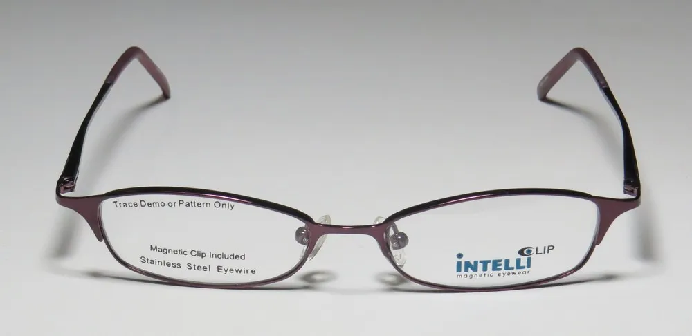 Elite Eyewear Intelli Clip 730 lavender Eyeglasses Violet 49mm Unisex 4