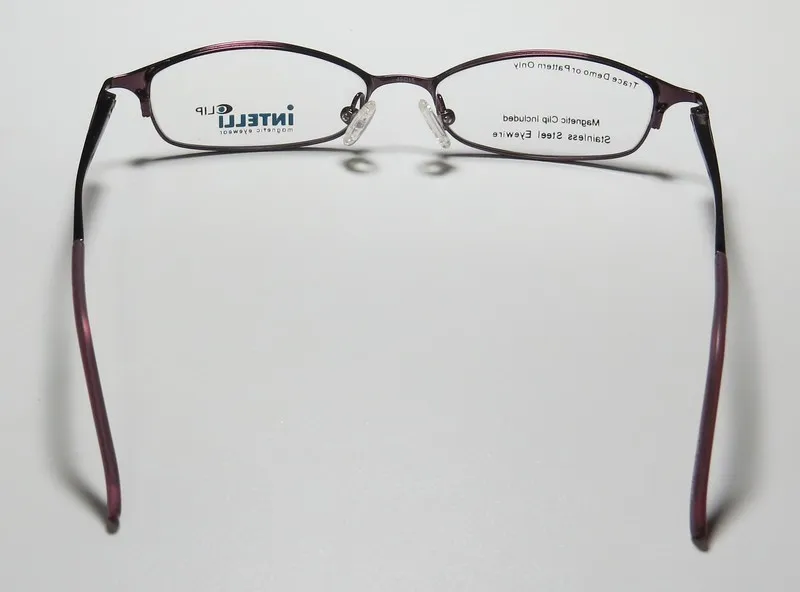 Elite Eyewear Intelli Clip 730 lavender Eyeglasses Violet 49mm Unisex 6