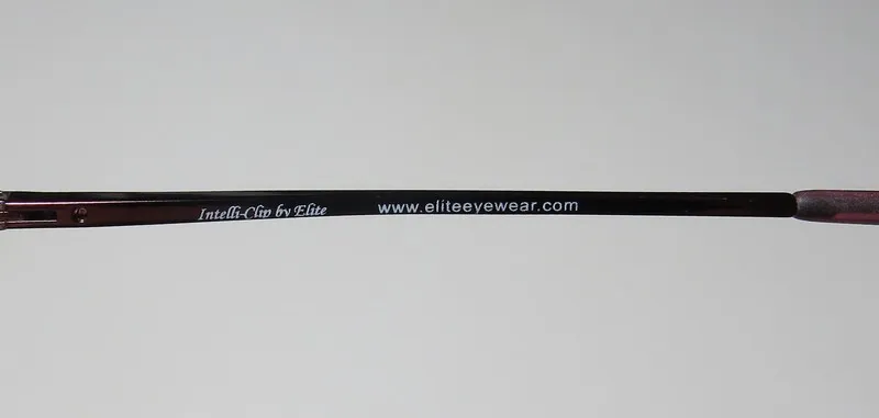 Elite Eyewear Intelli Clip 730 lavender Eyeglasses Violet 49mm Unisex 8