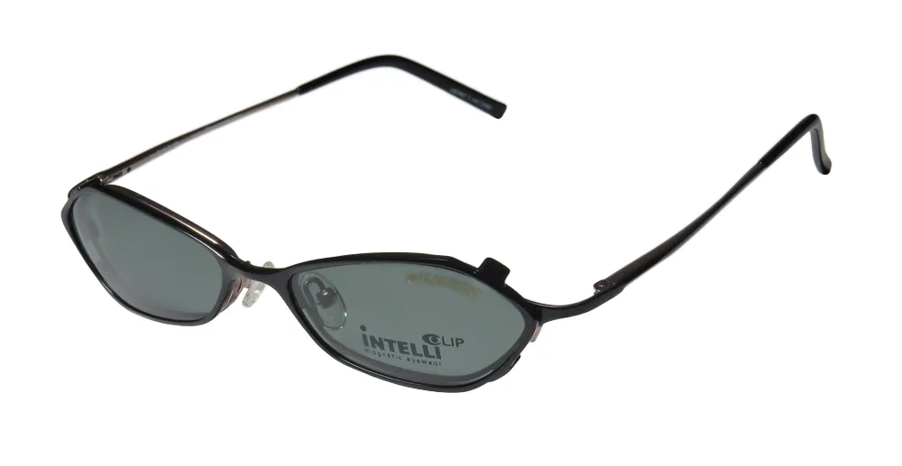 Elite Eyewear Intelli Clip 732 blk champgne Eyeglasses Black 50mm