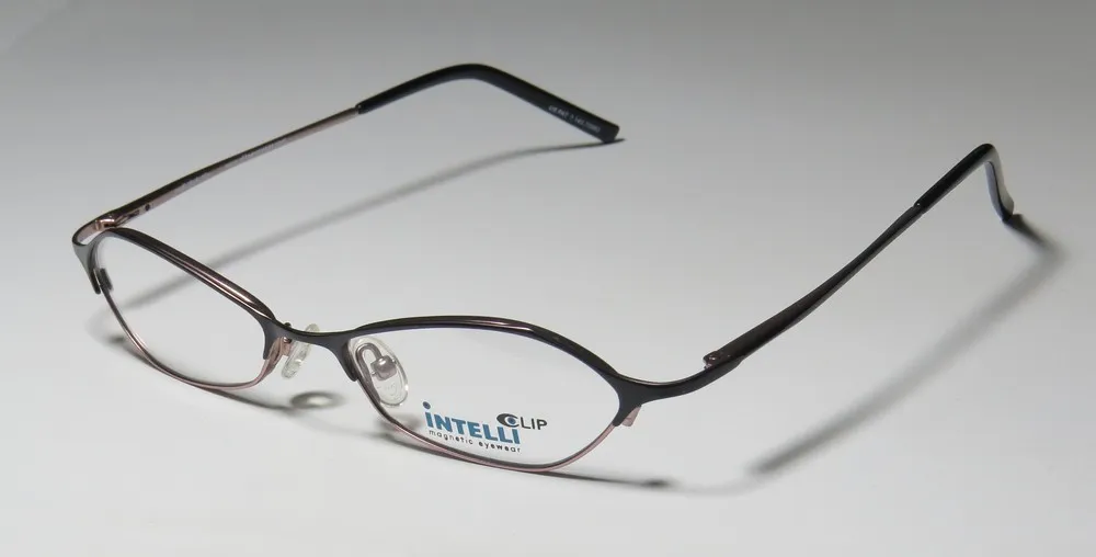 Elite Eyewear Intelli Clip 732 blk champgne Eyeglasses Black 50mm 2
