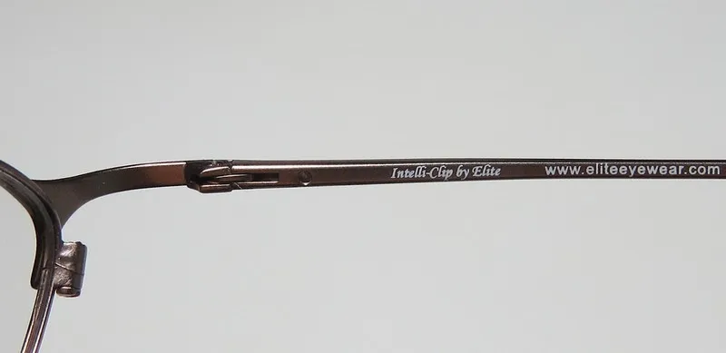 Elite Eyewear Intelli Clip 732 blk champgne Eyeglasses Black 50mm 8