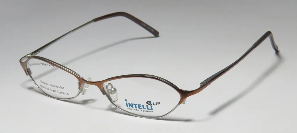 Elite Eyewear Intelli Clip 732 brown/silv Eyeglasses Brown 50mm 2