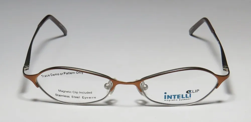 Elite Eyewear Intelli Clip 732 brown/silv Eyeglasses Brown 50mm 4