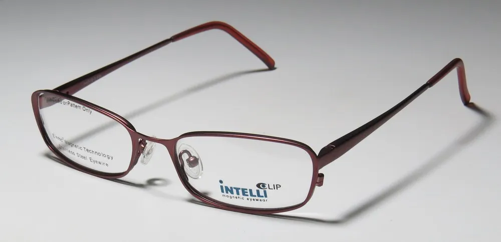 Elite Eyewear 733 maroon Eyeglasses Maroon 51mm Unisex 2
