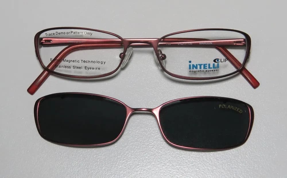 Elite Eyewear 733 maroon Eyeglasses Maroon 51mm Unisex 3