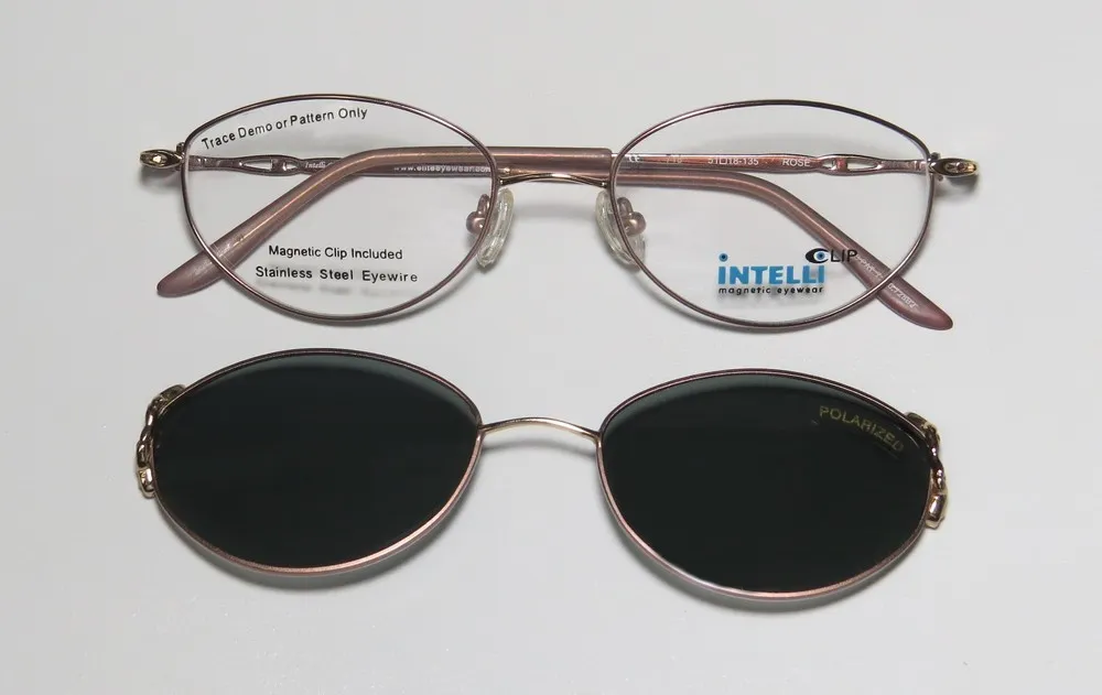 Elite Eyewear 718 rose Eyeglasses Rose 51mm Unisex 3