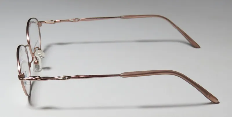 Elite Eyewear 718 rose Eyeglasses Rose 51mm Unisex 5