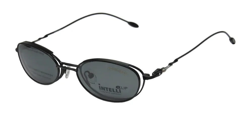 Elite Eyewear Intelli Clip 735 black Eyeglasses Black 49mm