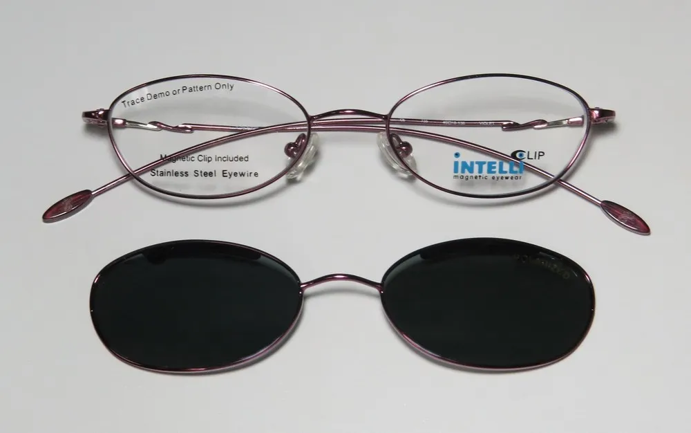 Elite Eyewear Intelli Clip 735 violet Eyeglasses Violet 49mm 3