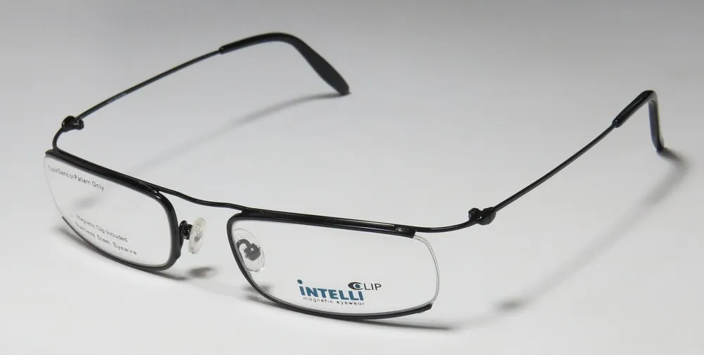 Elite Eyewear Intelli Clip 738 black Eyeglasses Black 53mm Unisex 2