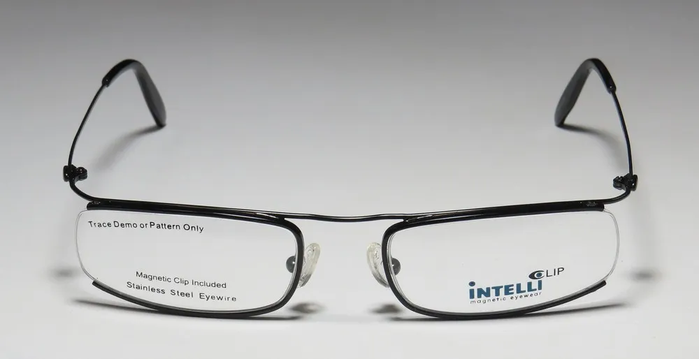 Elite Eyewear Intelli Clip 738 black Eyeglasses Black 53mm Unisex 4