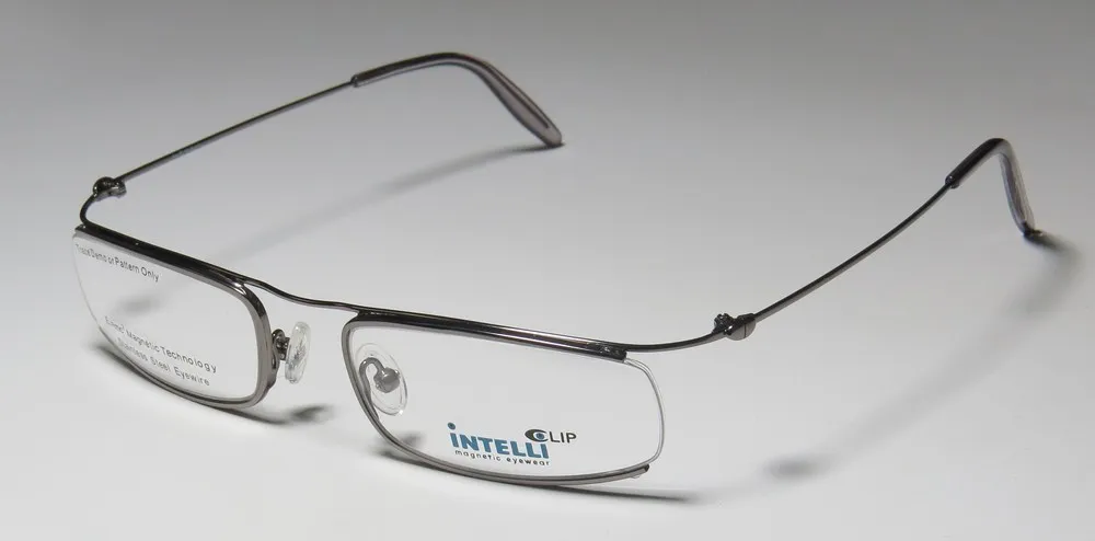 Elite Eyewear Intelli Clip 738 graphite Eyeglasses Gunmetal 53mm Unisex 2