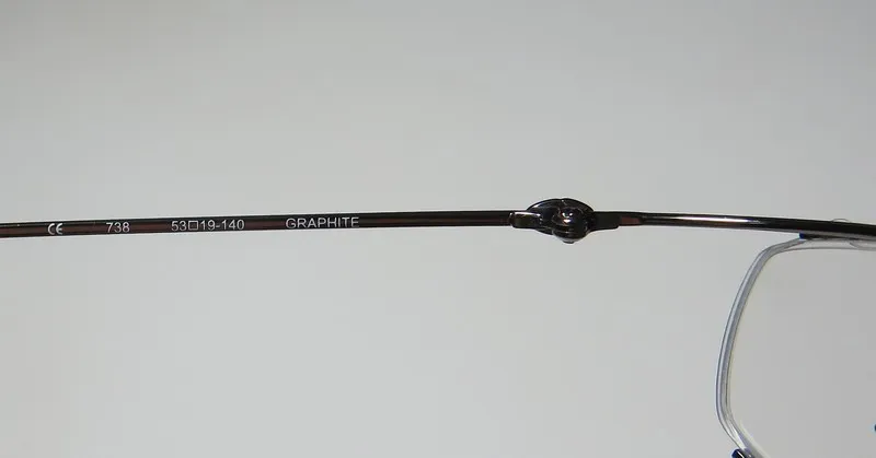 Elite Eyewear Intelli Clip 738 graphite Eyeglasses Gunmetal 53mm Unisex 9