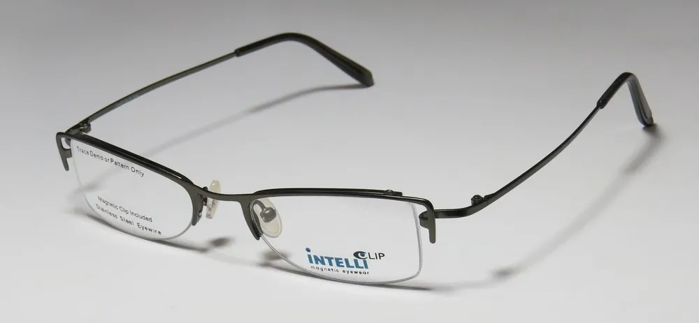 Elite Eyewear Intelli Clip 739 dark green Eyeglasses Dark Green 47mm Unisex 2