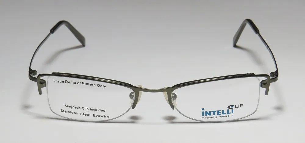 Elite Eyewear Intelli Clip 739 dark green Eyeglasses Dark Green 47mm Unisex 4