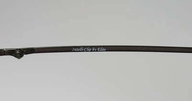 Elite Eyewear Intelli Clip 739 dark green Eyeglasses Dark Green 47mm Unisex 8