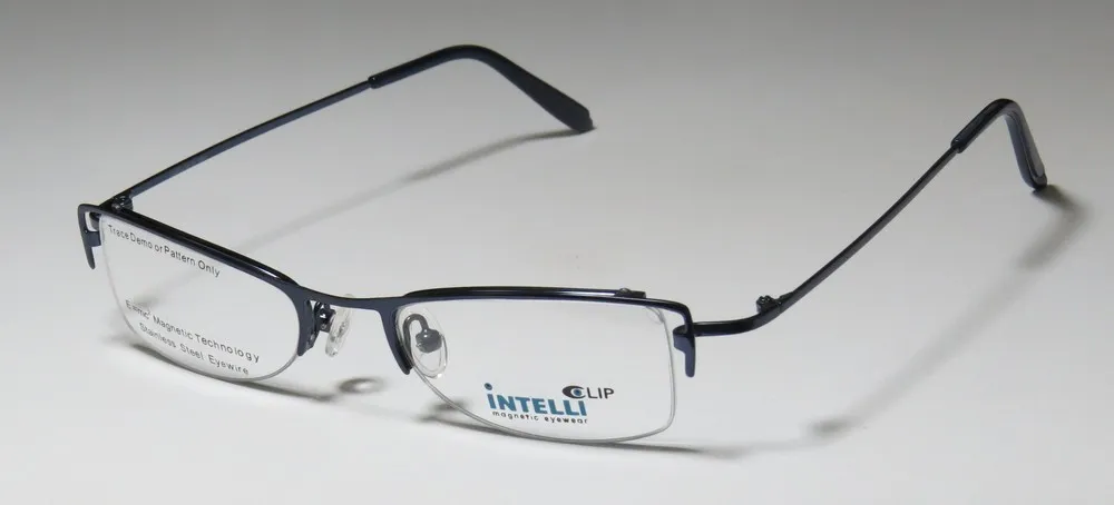Elite Eyewear Intelli Clip 739 ink Eyeglasses Navy 47mm Unisex 2