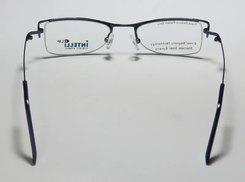 Elite Eyewear Intelli Clip 739 ink Eyeglasses Navy 47mm Unisex 6
