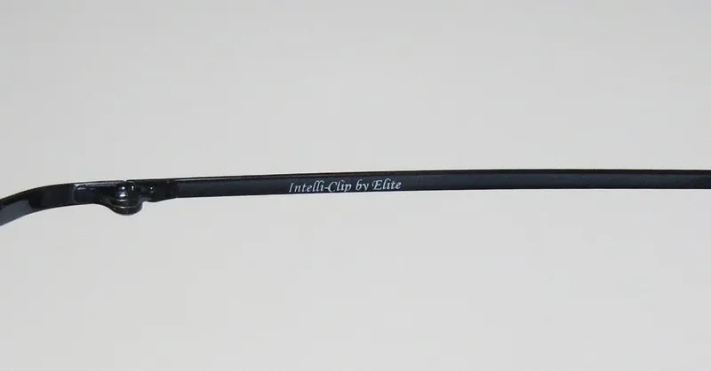 Elite Eyewear Intelli Clip 739 ink Eyeglasses Navy 47mm Unisex 8