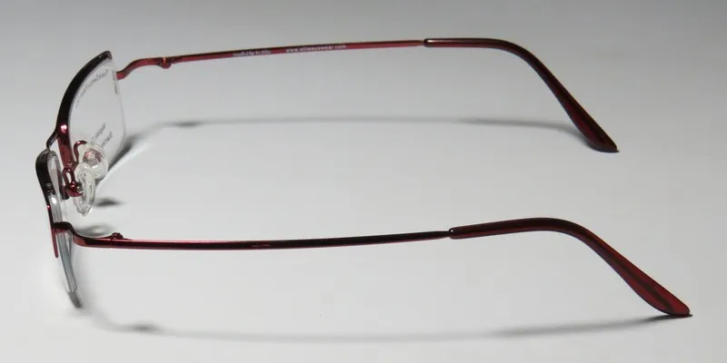 Elite Eyewear Intelli Clip 739 wine Eyeglasses Wine 47mm Unisex 5
