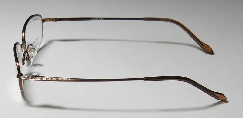 Elite Eyewear 747 brown Eyeglasses Brown 49mm 5