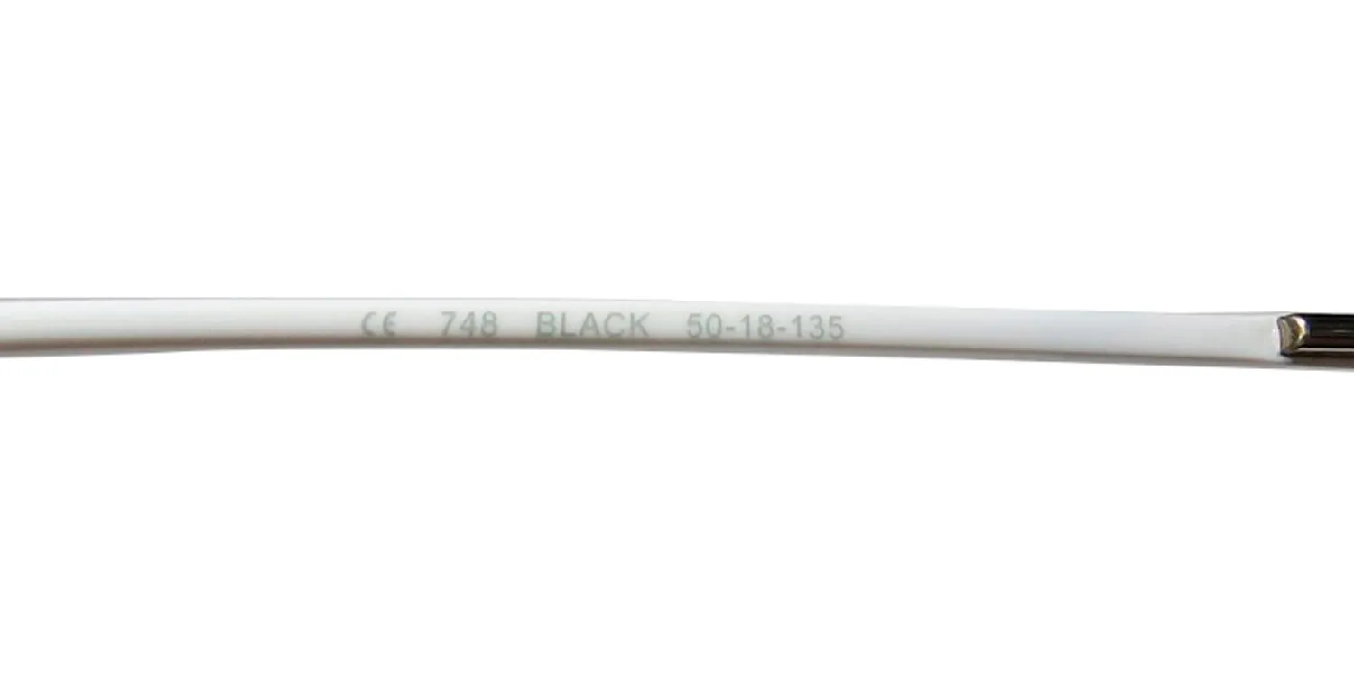 Elite Eyewear 748 black Eyeglasses Black 50mm Unisex 9