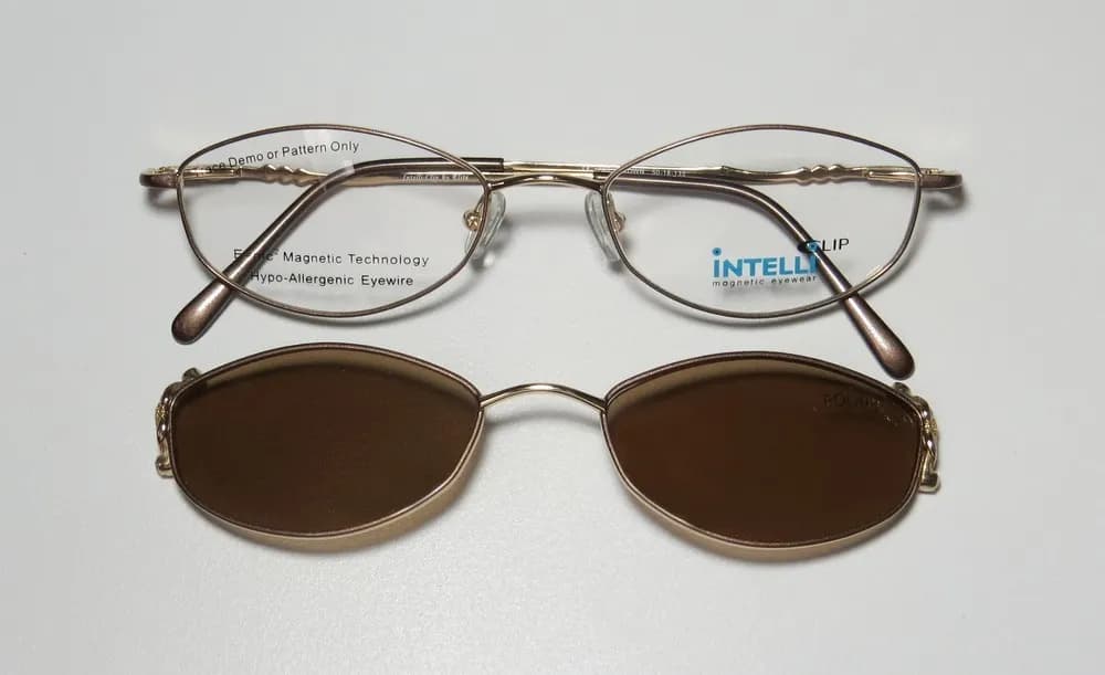 Elite Eyewear Intelli Clip 749 brown Eyeglasses Brown 50mm 3