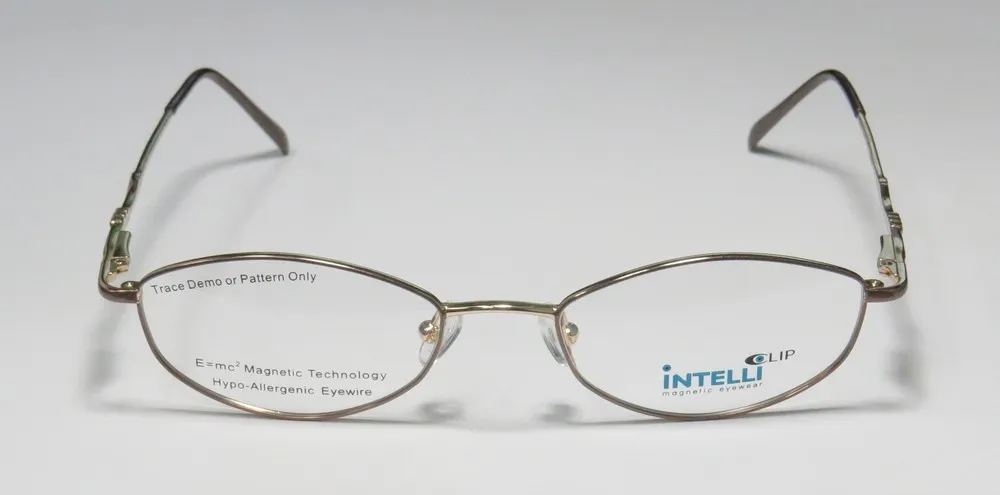 Elite Eyewear Intelli Clip 749 brown Eyeglasses Brown 50mm 4