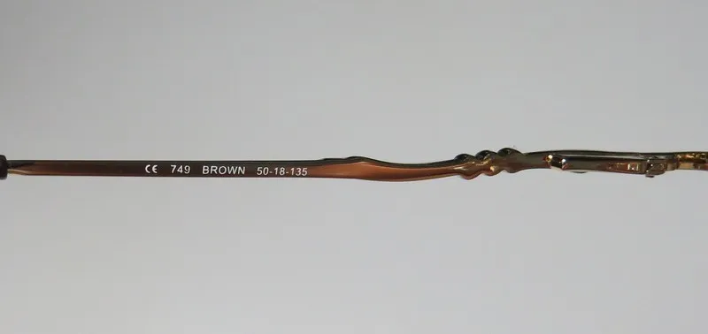 Elite Eyewear Intelli Clip 749 brown Eyeglasses Brown 50mm 9