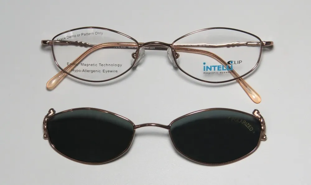 Elite Eyewear Intelli Clip 749 light pink Eyeglasses Light Pink 50mm 3