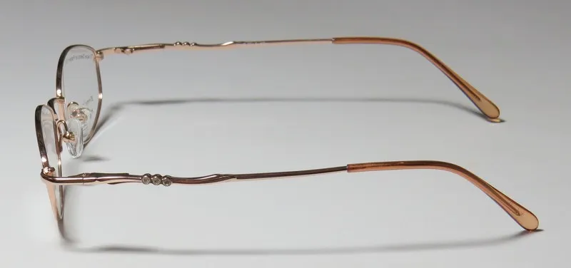 Elite Eyewear Intelli Clip 749 rose gold Eyeglasses Rose Gold 50mm 5