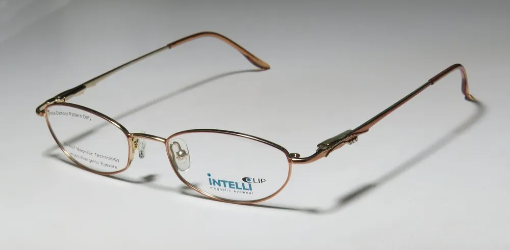Elite Eyewear Intelli Clip 750 tan Eyeglasses Tan 47mm 2