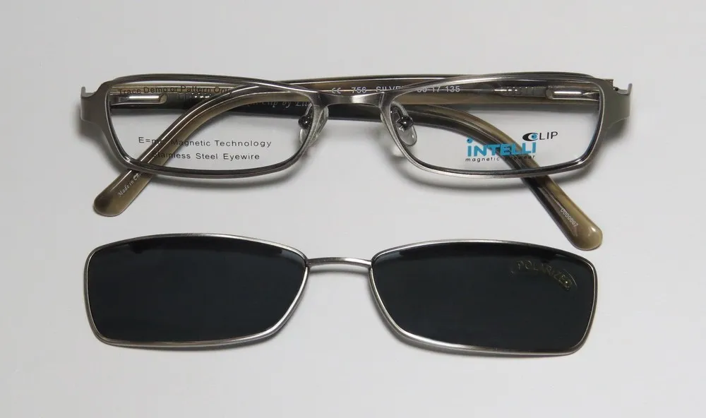 Elite Eyewear 756 silver Eyeglasses Silver 50mm Unisex 3