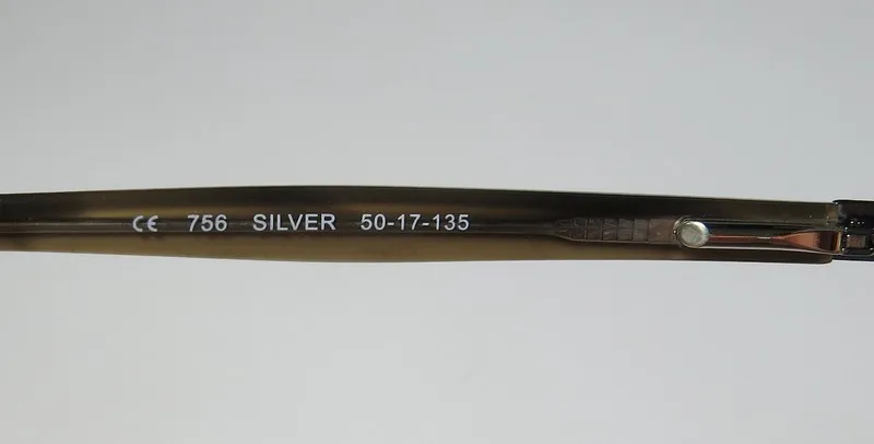 Elite Eyewear 756 silver Eyeglasses Silver 50mm Unisex 9
