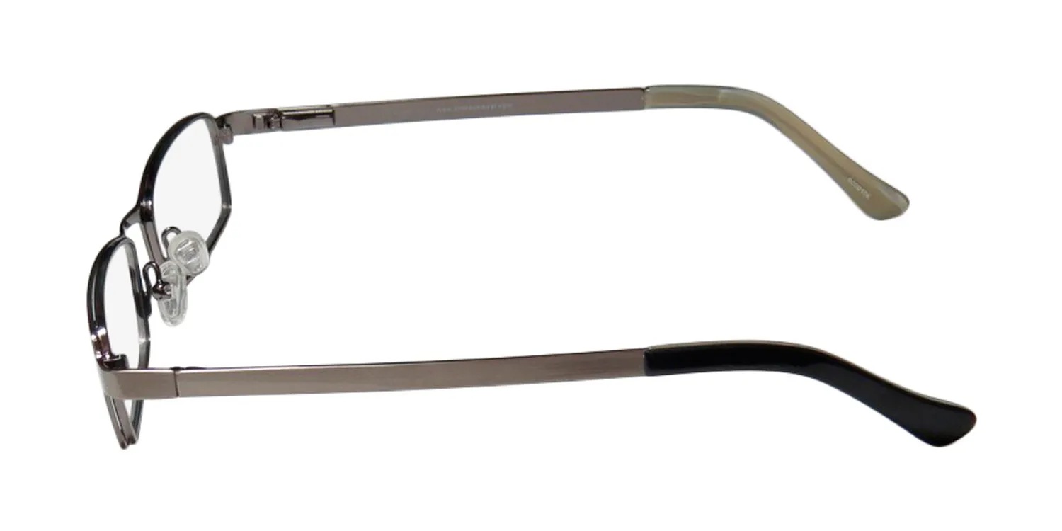 Elite Eyewear 758 brush silver Eyeglasses Brushed Silver 51mm Unisex 5