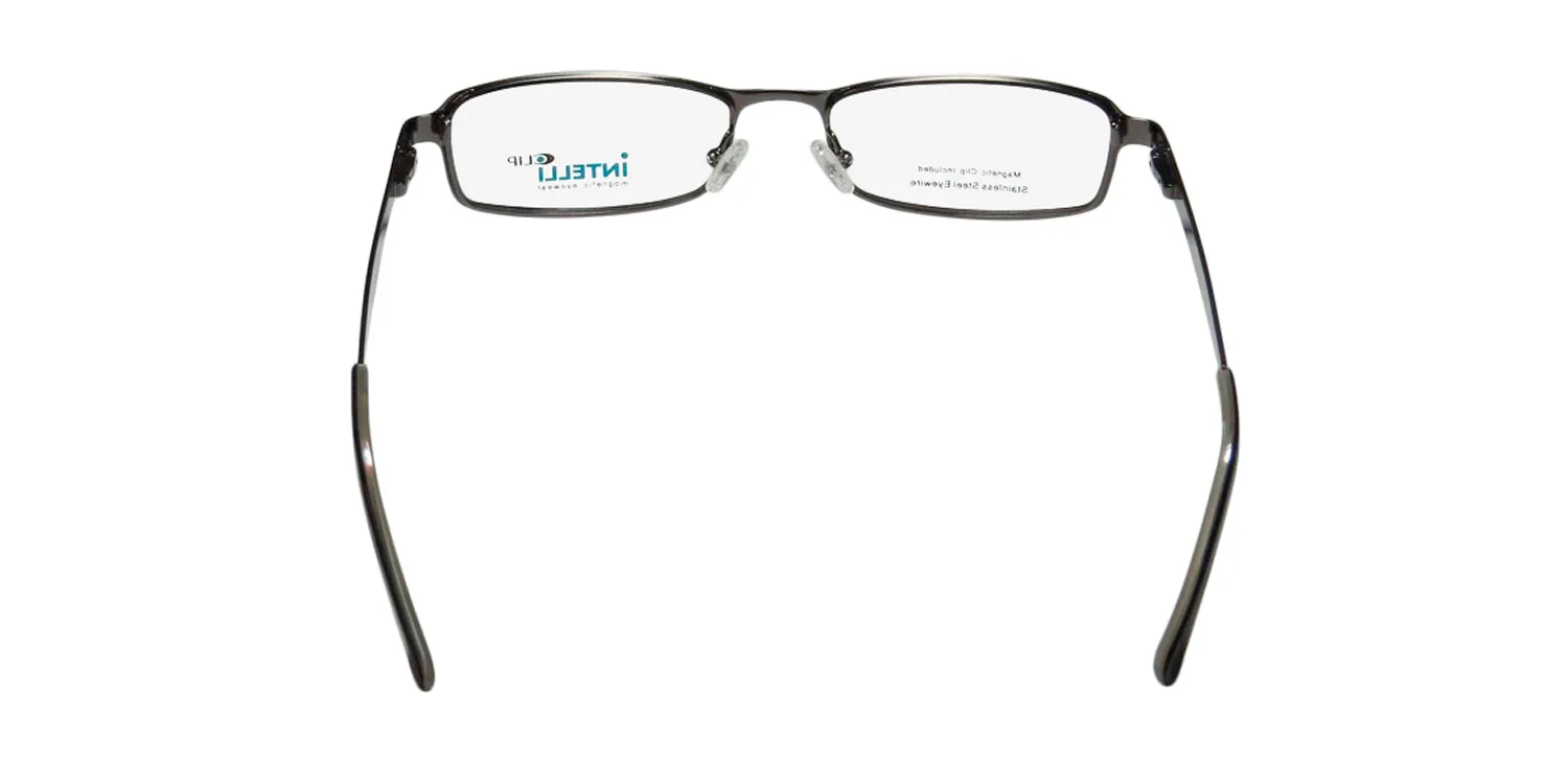 Elite Eyewear 758 brush silver Eyeglasses Brushed Silver 51mm Unisex 6