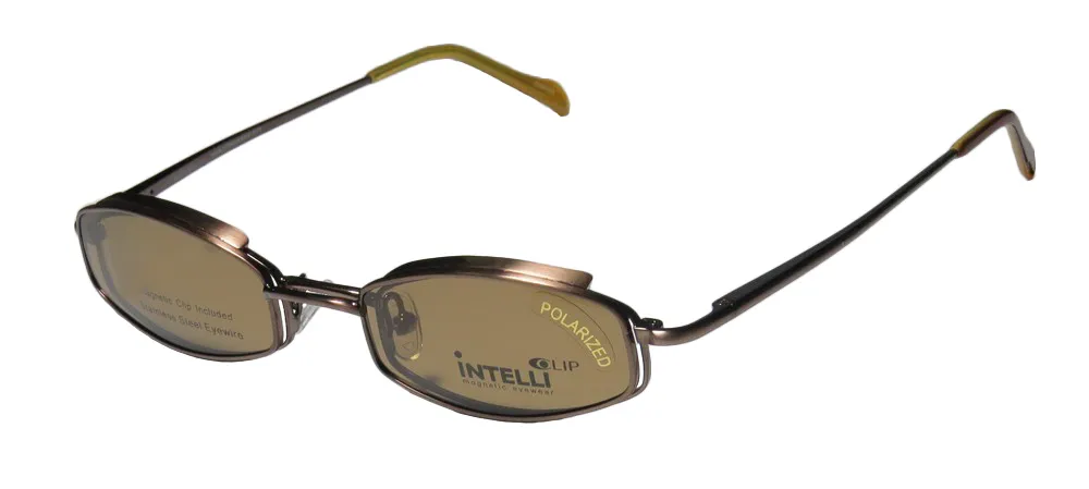 Elite Eyewear 761 brown Eyeglasses Brown 47mm Unisex