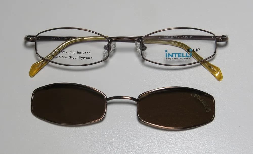 Elite Eyewear 761 brown Eyeglasses Brown 47mm Unisex 3