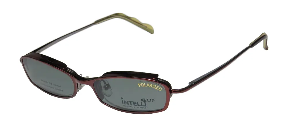 Elite Eyewear 766 maroon Eyeglasses Burgundy 47mm Unisex