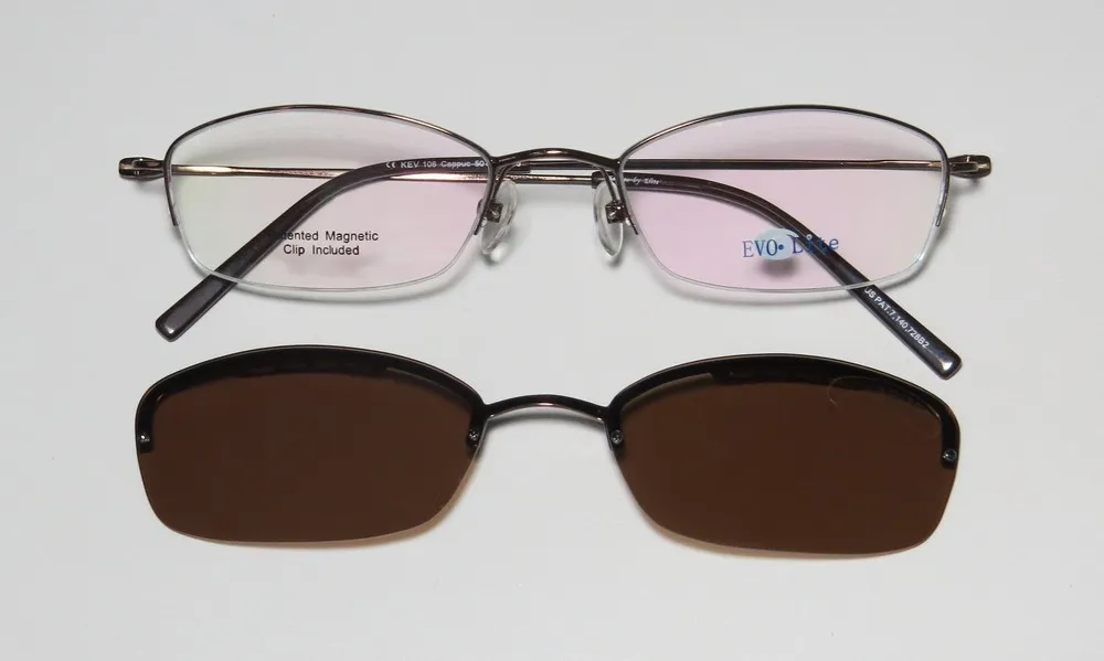 Elite Eyewear Evolite 106 cappuccino Eyeglasses Brown 50mm Unisex 3