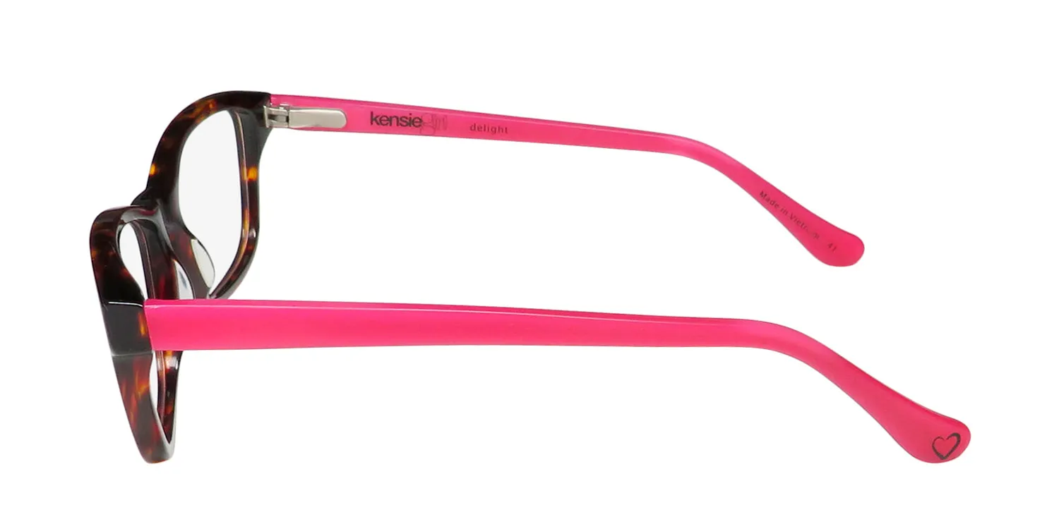 Kensie Delight to Eyeglasses Tortoise 49mm 4