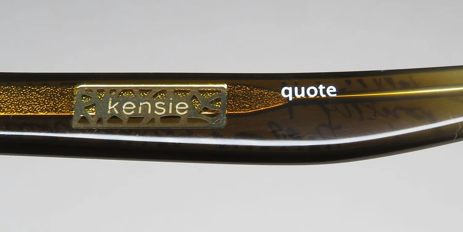 Kensie Quote br Eyeglasses Brown 50mm 7