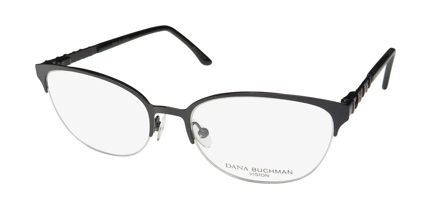 Dana Buchman Valene bk Eyeglasses Black 53mm