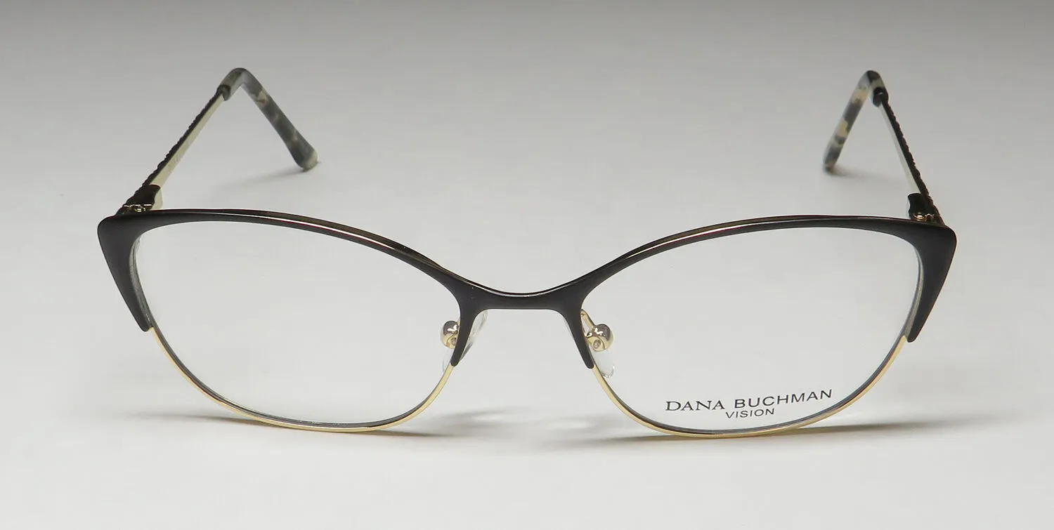 Dana Buchman Aunt Lil bk Eyeglasses Black 50mm 3
