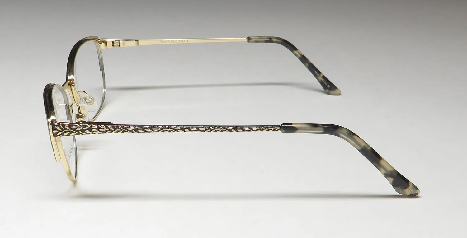 Dana Buchman Aunt Lil bk Eyeglasses Black 50mm 4