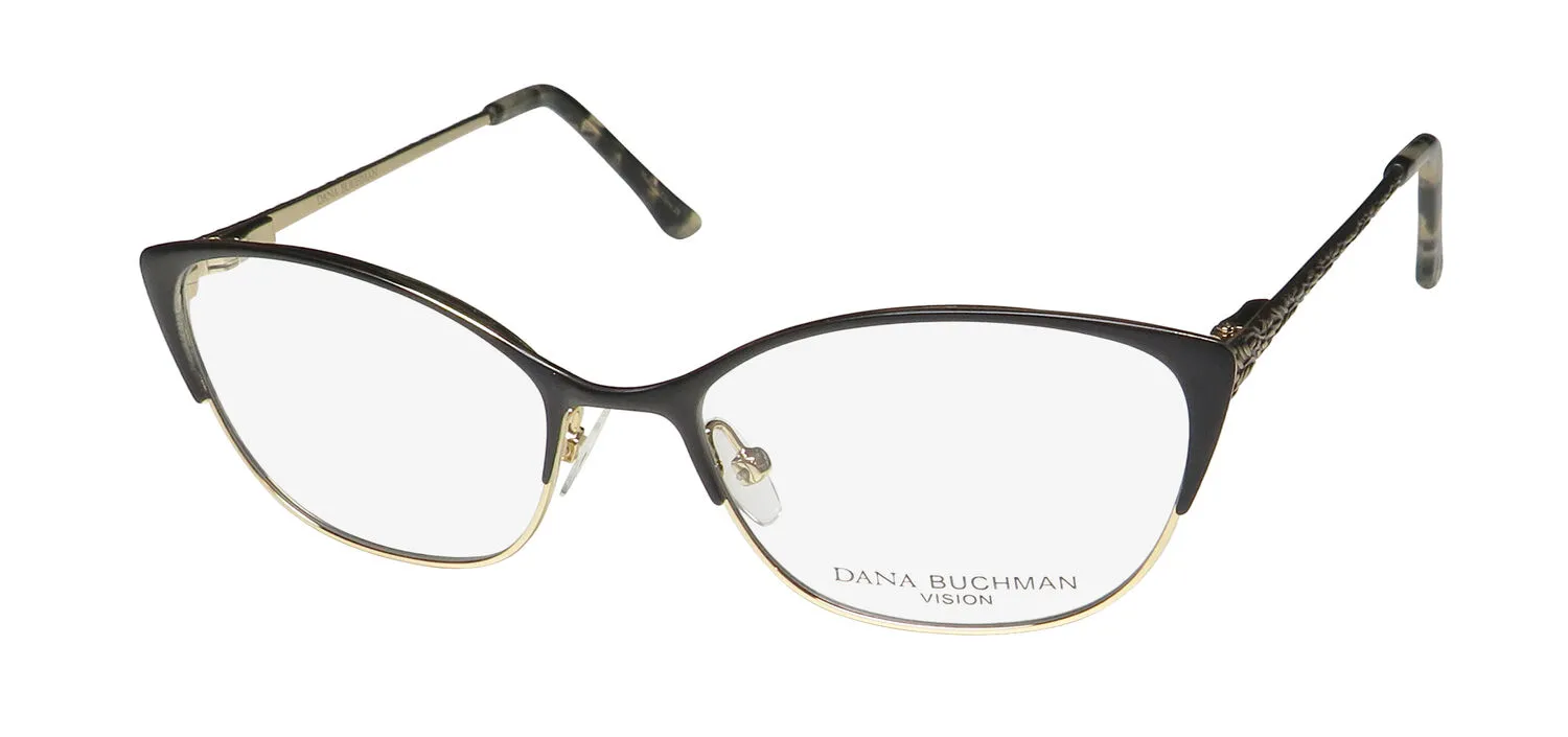 Dana Buchman Aunt Lil bk Eyeglasses Black 52mm